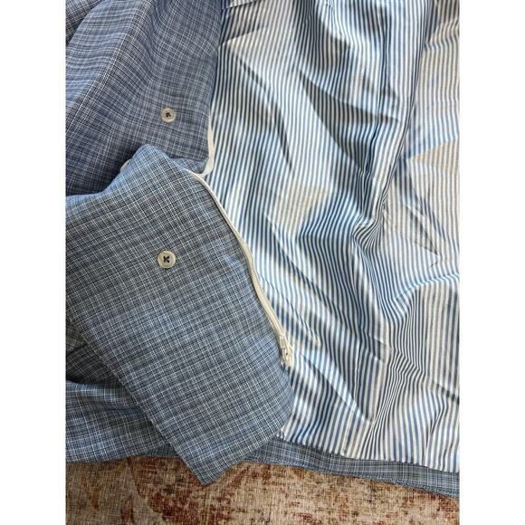 Veronica Beard Dickey Diego Blazer Jacket Blue Plaid Double Breasted Size 6 - Picture 7 of 10